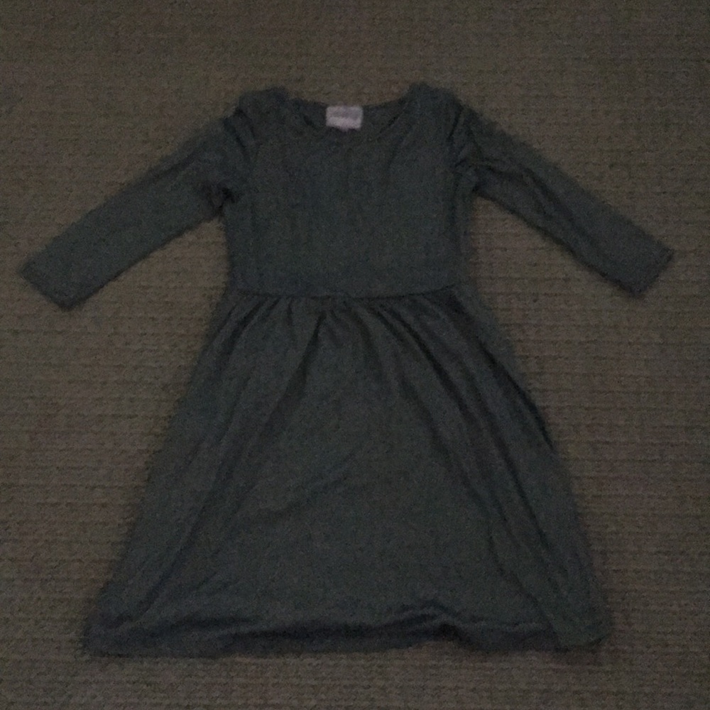 Teal dress w/ back cut outs